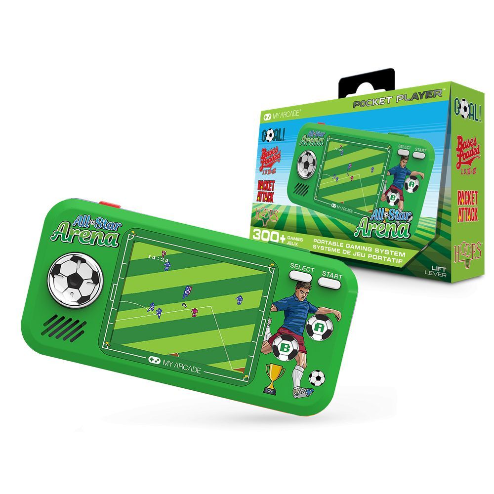 MY ARCADE All-Star Arena Pocket 300+ Hordozható MY ARCADE All-Star Arena Pocket 300+ Hordozható