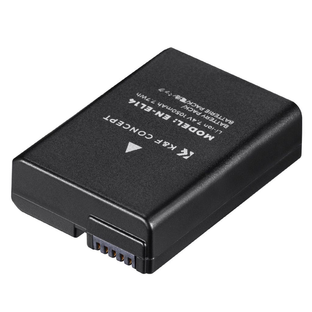 K&F Concept EN-EL14 akkumulátor 1050mAh