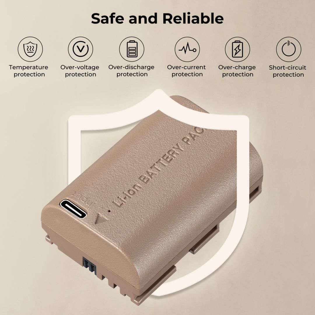 K&F Concept LP-E6NH akkumulátor 2250mAh K&F Concept LP-E6NH akkumulátor 2250mAh