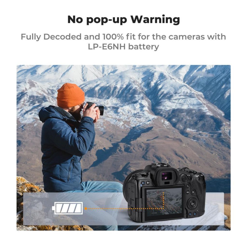 K&F Concept LP-E6NH akkumulátor 2db 2250mAh K&F Concept LP-E6NH akkumulátor 2db 2250mAh