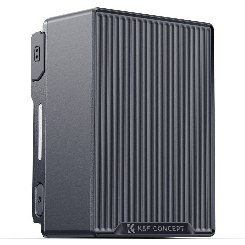 K&F Concept V-Mount 6700mAH Powerbank Grey K&F Concept V-Mount 6700mAH Powerbank Grey