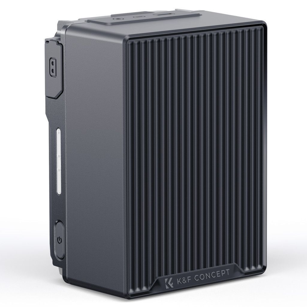 K&F Concept V-Mount 6700mAH Powerbank Grey K&F Concept V-Mount 6700mAH Powerbank Grey