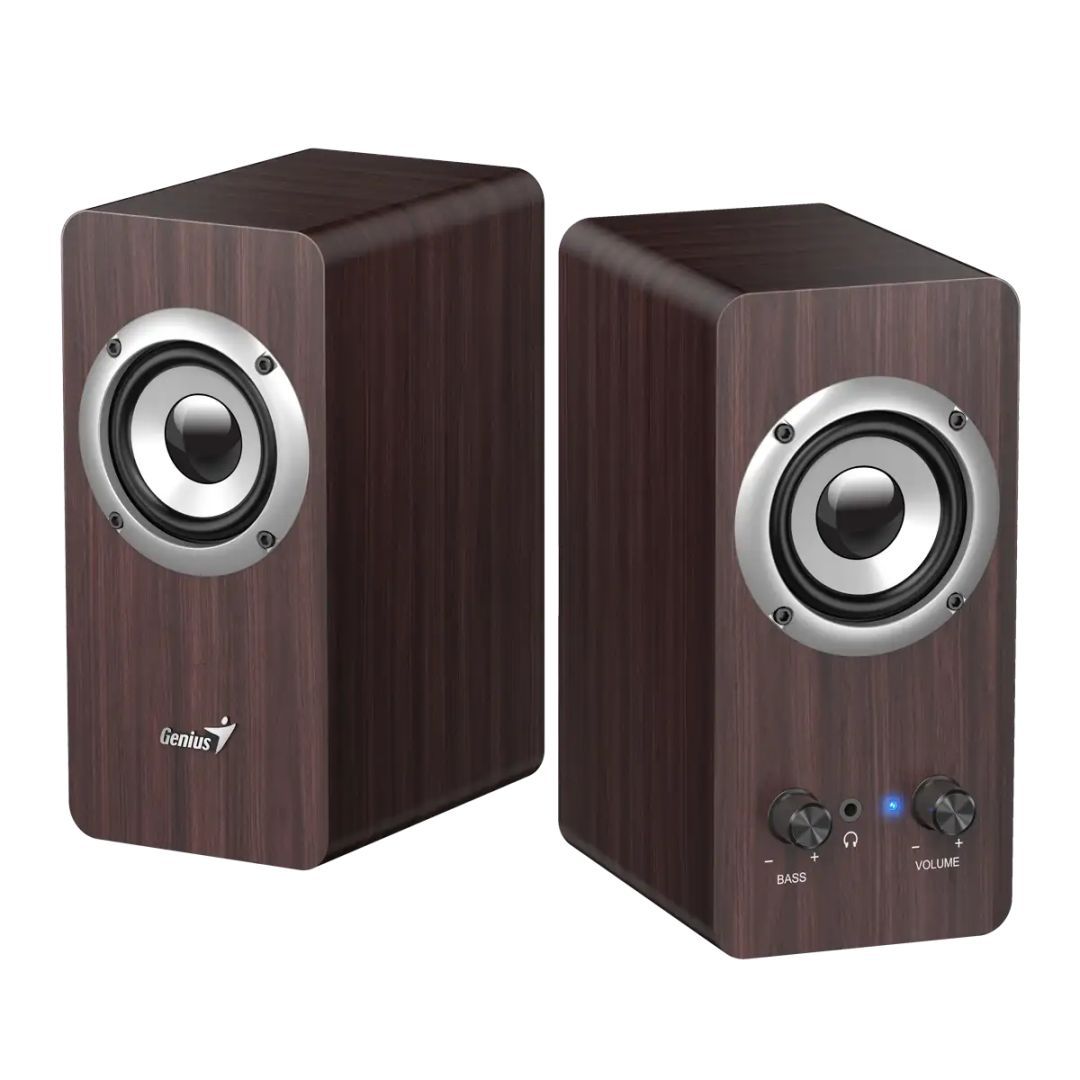 Genius SP-HF400 Speaker Dark Brown Genius SP-HF400 Speaker Dark Brown