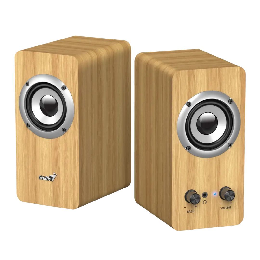 Genius SP-HF400 Speaker Pine Wood Genius SP-HF400 Speaker Pine Wood