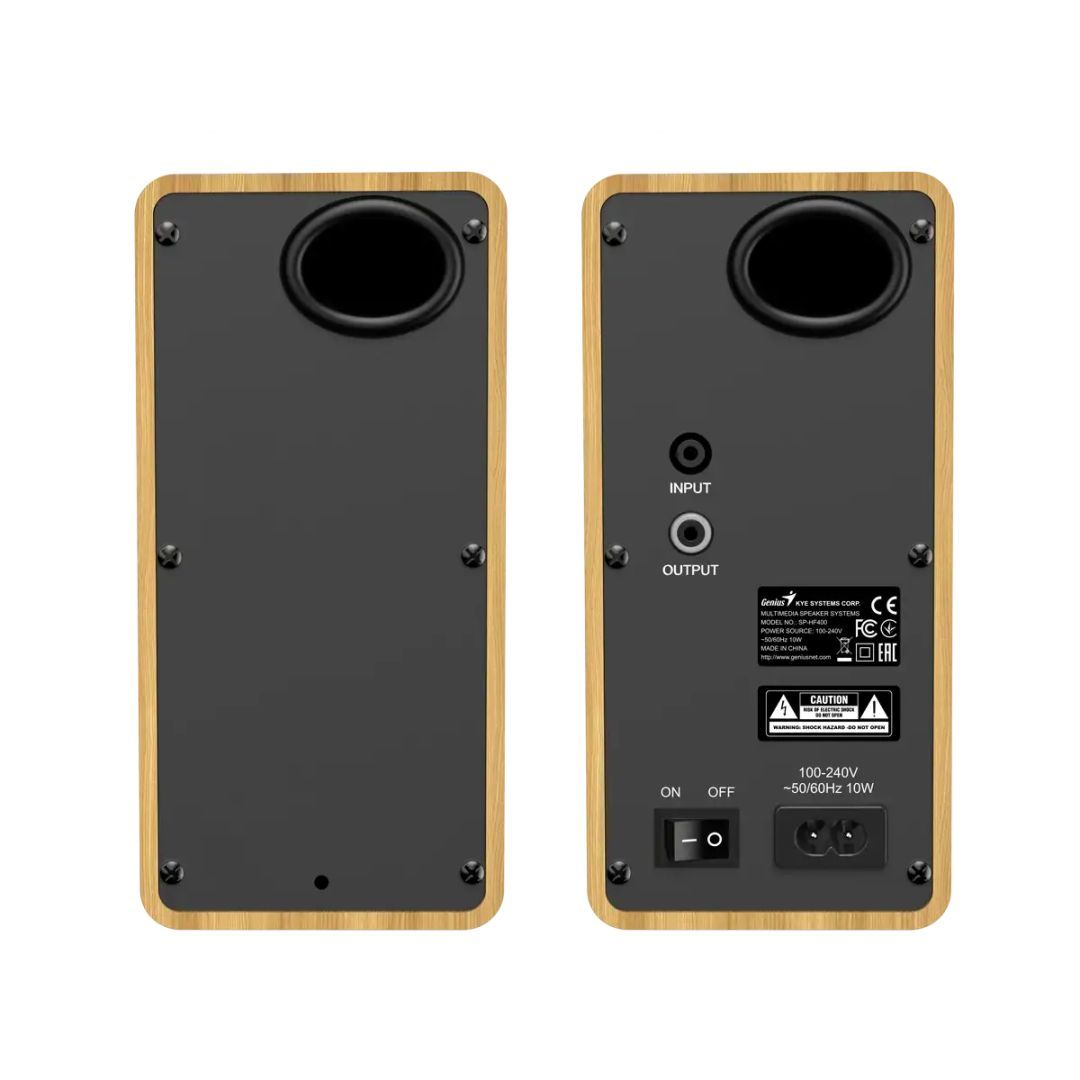 Genius SP-HF400 Speaker Pine Wood Genius SP-HF400 Speaker Pine Wood