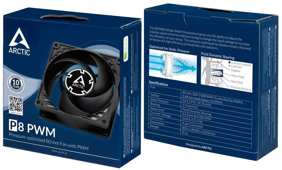 Arctic P8 (Black/Black) Arctic P8 (Black/Black)