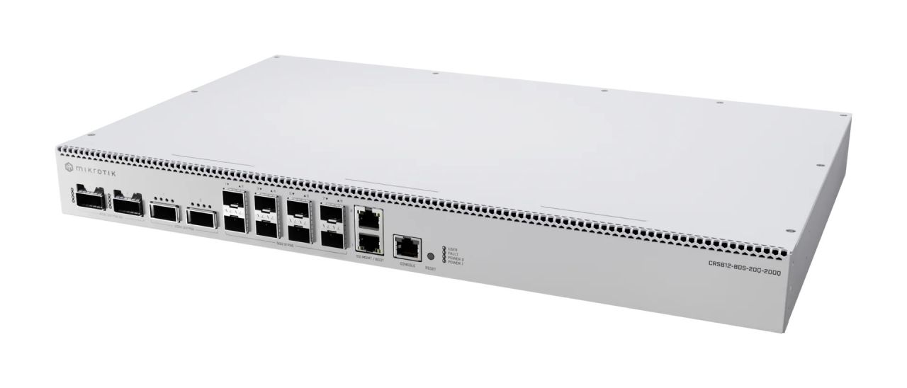 Mikrotik CRS812-8DS-2DQ-2DDQ-RM Mikrotik CRS812-8DS-2DQ-2DDQ-RM