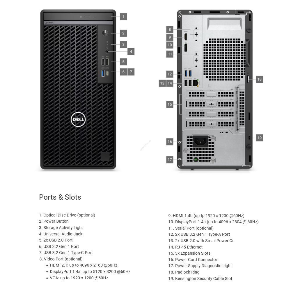 Dell Optiplex 7020MT Black Dell Optiplex 7020MT Black