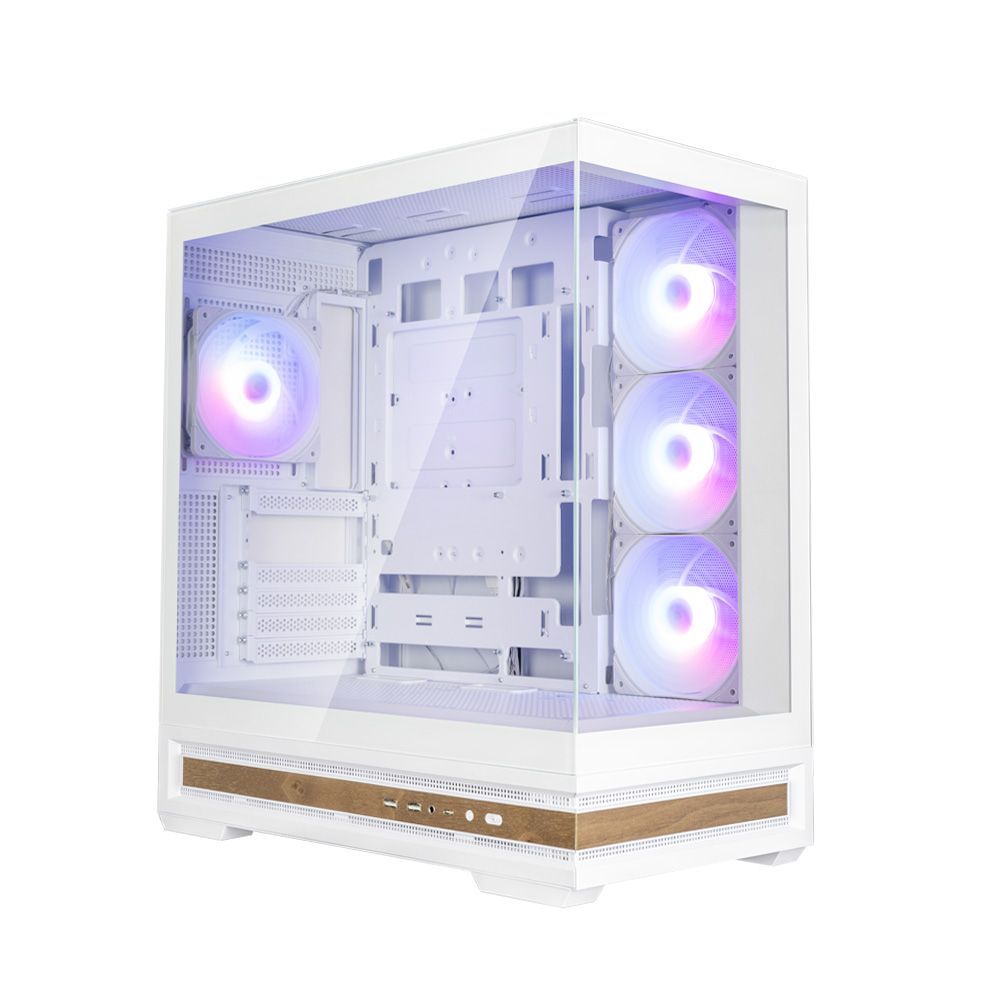 Zalman P40 Namu Tempered Glass White Zalman P40 Namu Tempered Glass White