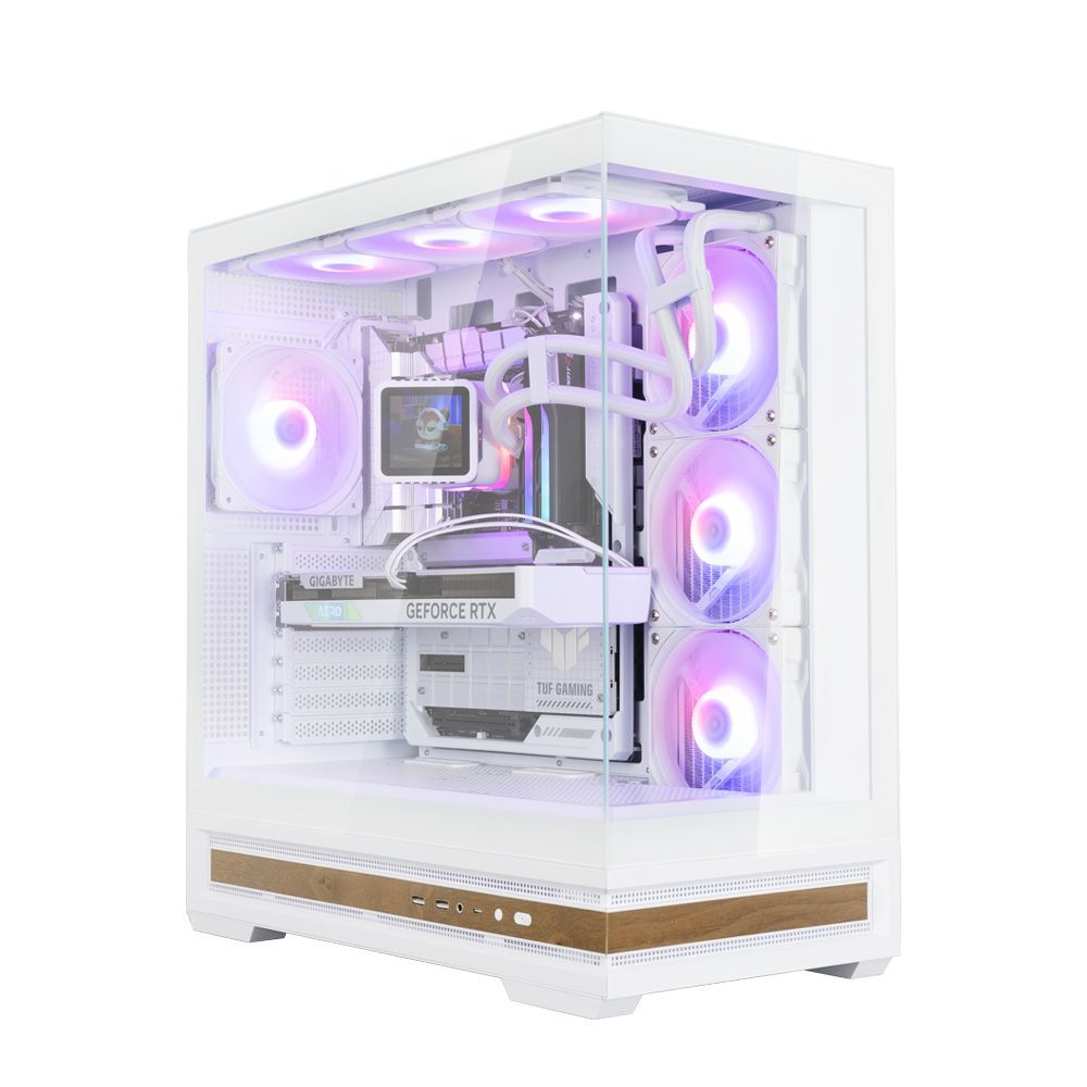 Zalman P40 Namu Tempered Glass White Zalman P40 Namu Tempered Glass White