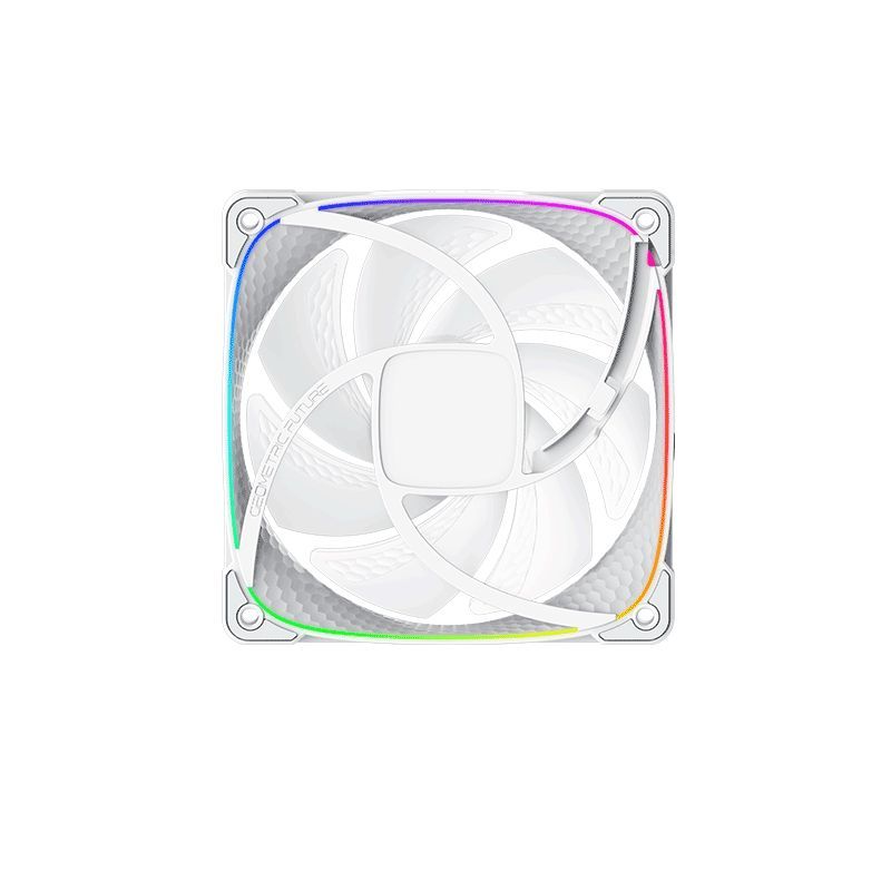 Geometric Future Squama 2503 White Geometric Future Squama 2503 White