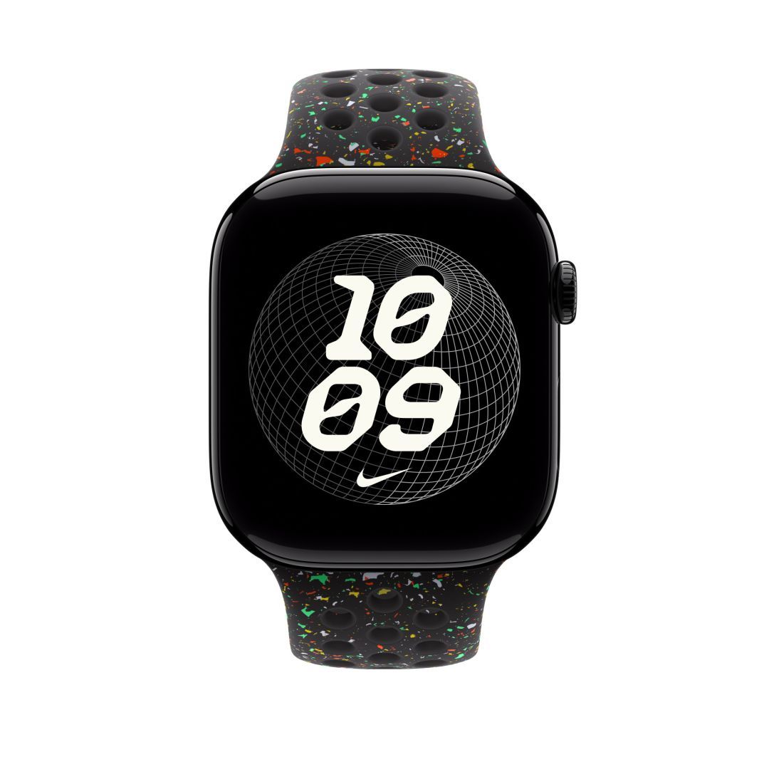 Apple Watch 46mm Band: Nike Sport Band M/L Midnight Black Apple Watch 46mm Band: Nike Sport Band M/L Midnight Black