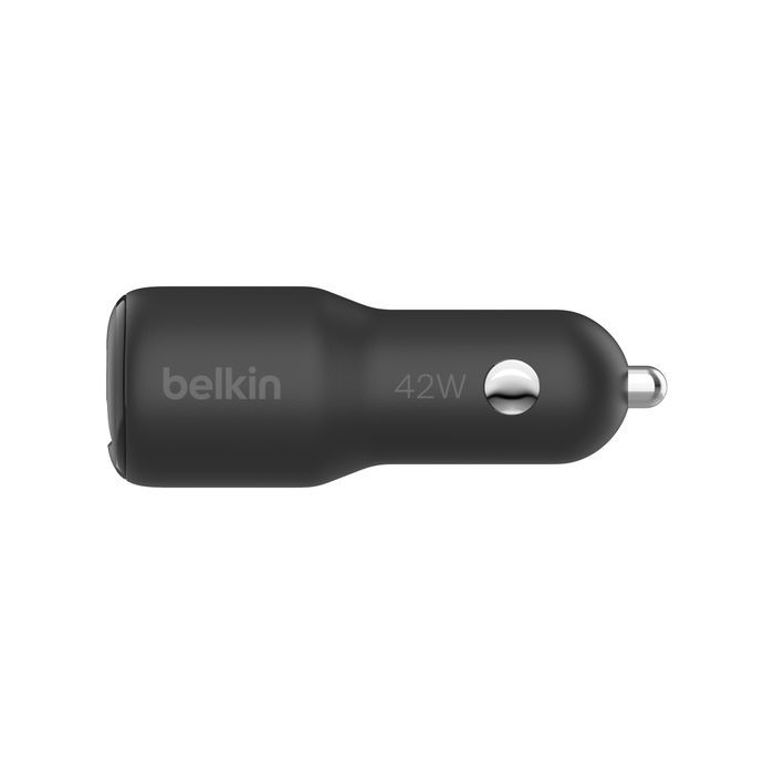 Belkin BoostCharge Dual Car Charger 42W Black Belkin BoostCharge Dual Car Charger 42W Black