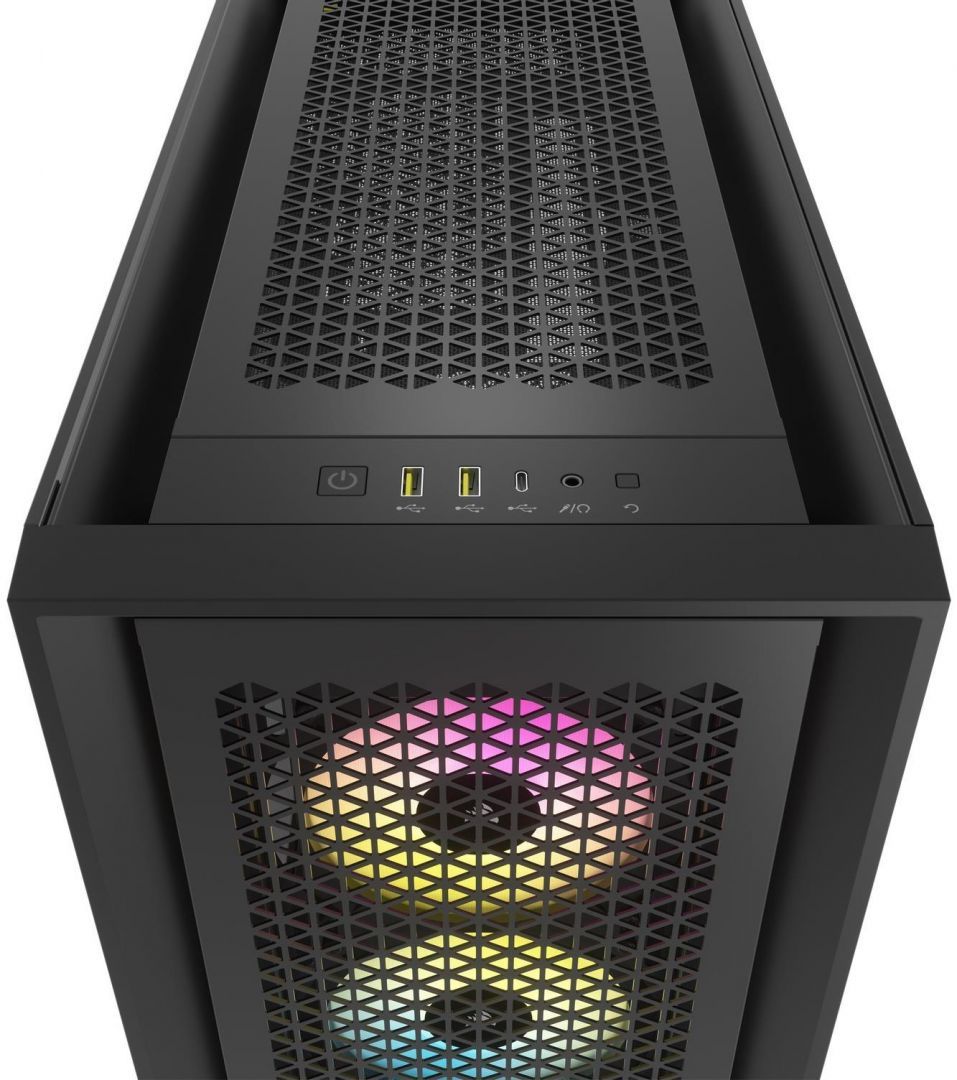 Corsair 5000D RGB Airflow Tempered Glass Black Corsair 5000D RGB Airflow Tempered Glass Black