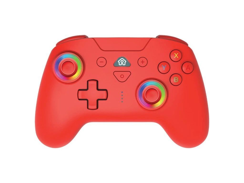 Subsonic Wireless LED Controller for Nintendo Switch Red Subsonic Wireless LED Controller for Nintendo Switch Red