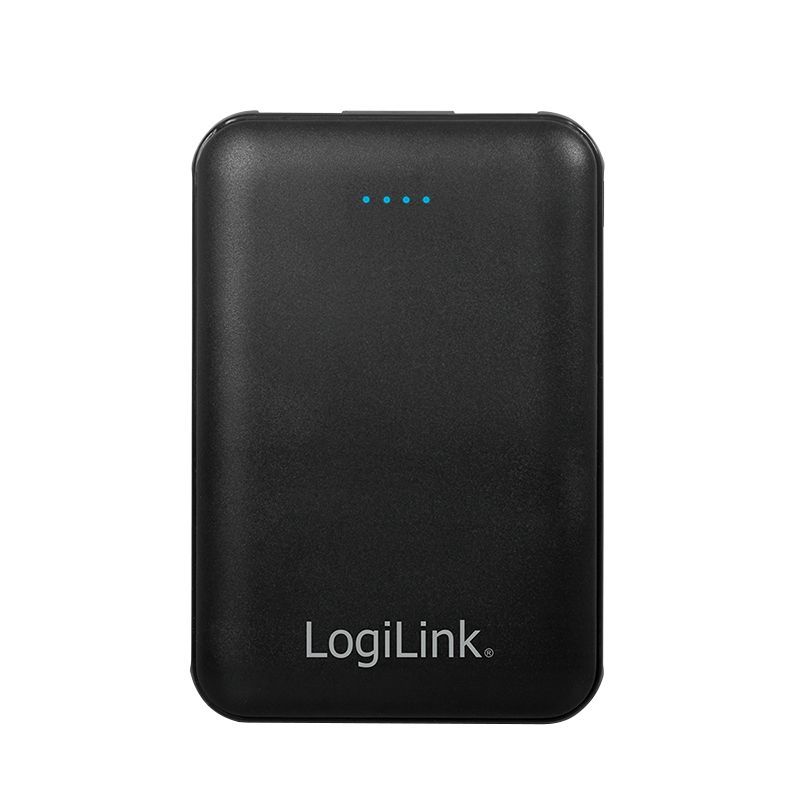Logilink 2x USB-A 5000 mAh PowerBank Black Logilink 2x USB-A 5000 mAh PowerBank Black