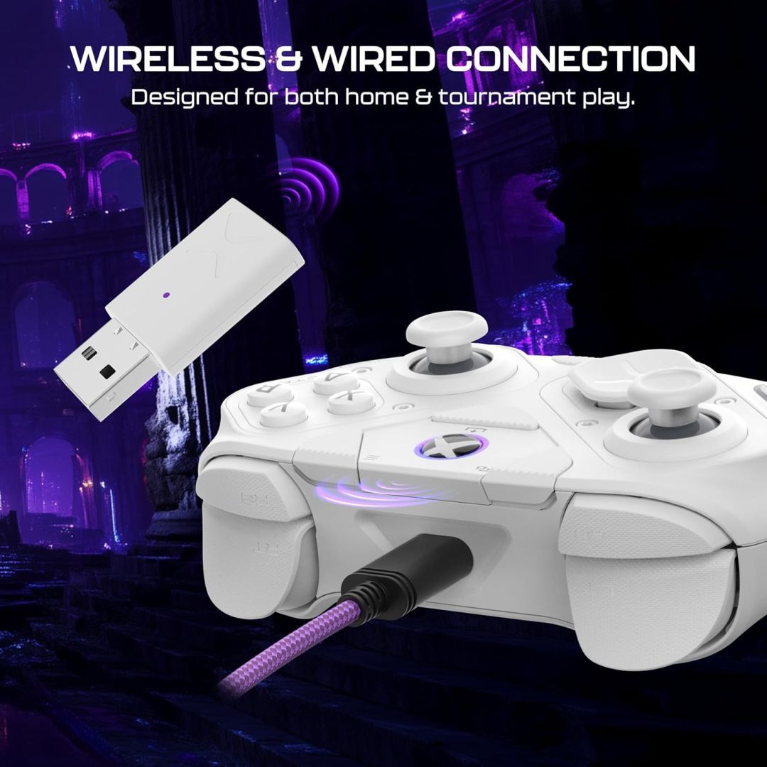 Turtle Beach Victrix Pro BFG Reloaded Wireless Gamepad White Turtle Beach Victrix Pro BFG Reloaded Wireless Gamepad White