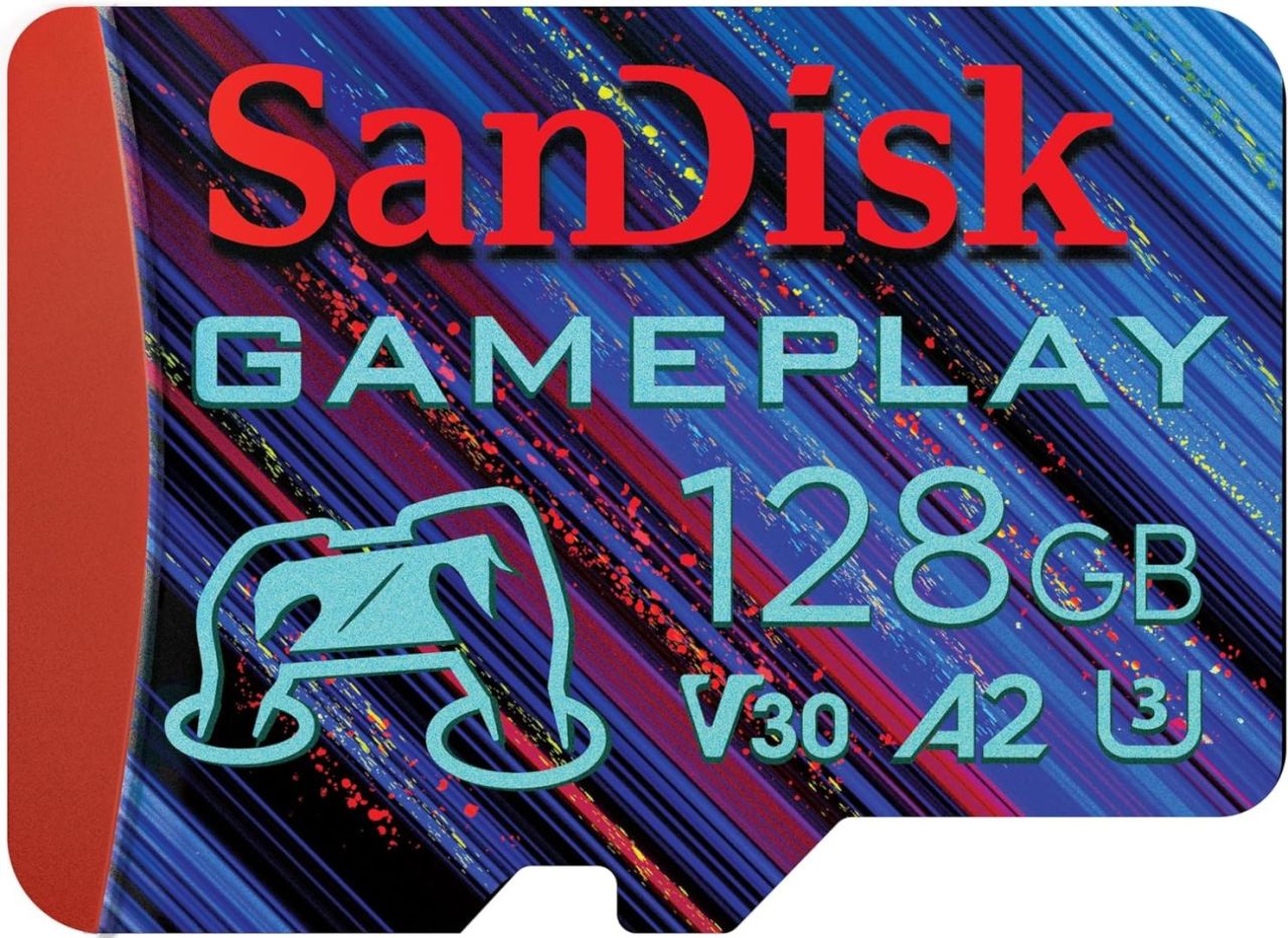 Sandisk 128GB microSDXC Class 10 U3 V30 A2 Extreme Gameplay Sandisk 128GB microSDXC Class 10 U3 V30 A2 Extreme Gameplay