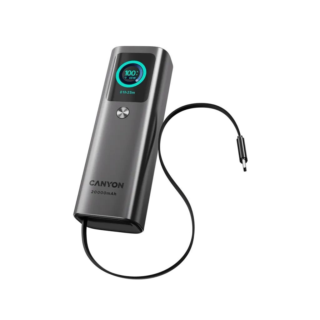 Canyon OnPower 265 20000mAh PowertBank Dark Grey Canyon OnPower 265 20000mAh PowertBank Dark Grey