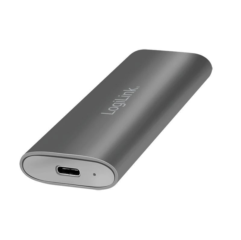 Logilink M.2 NVMe USB-C Case Silver Logilink M.2 NVMe USB-C Case Silver