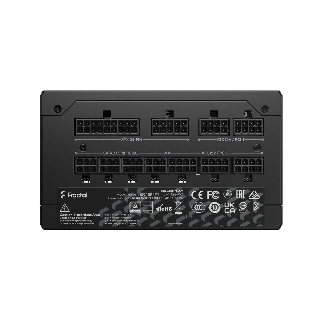 Fractal Design 750W 80+ Gold Ion Fractal Design 750W 80+ Gold Ion