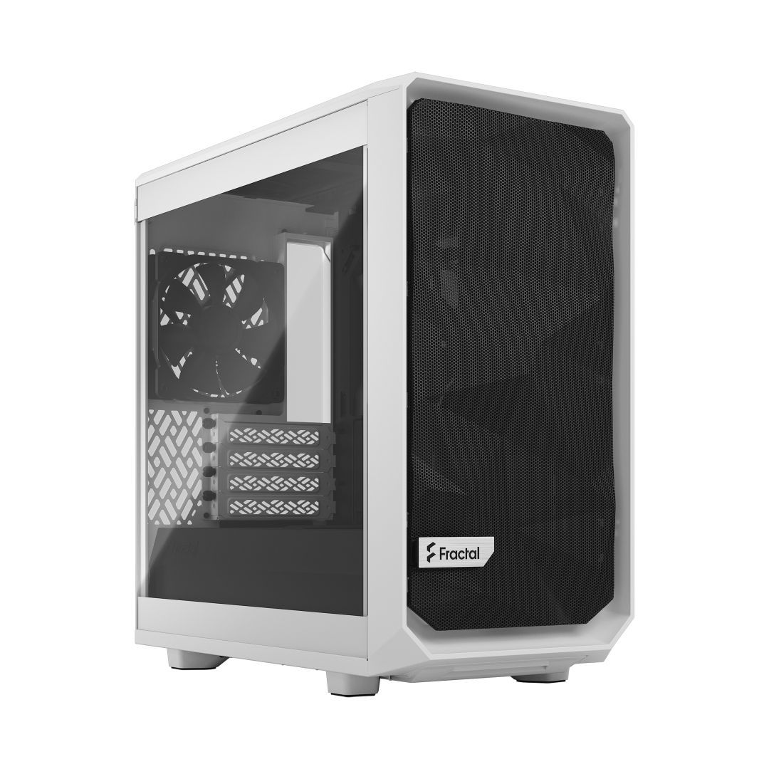 Fractal Design Meshify 2 Tempered Glass Mini White TG Clear Tint Fractal Design Meshify 2 Tempered Glass Mini White TG Clear Tint