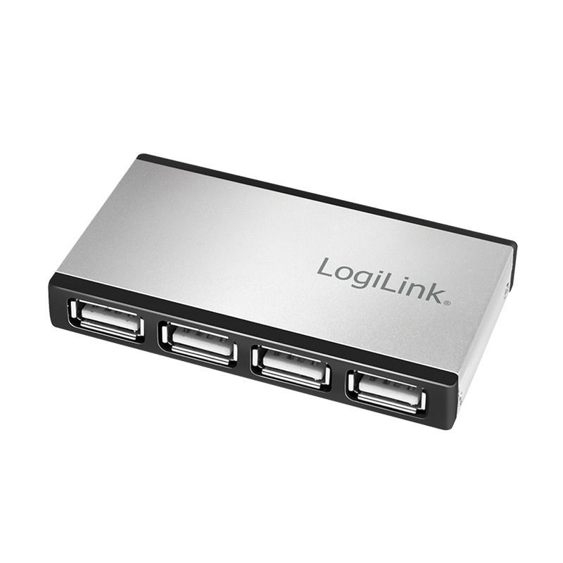 Logilink 4-portos USB2.0 HUB Silver Logilink 4-portos USB2.0 HUB Silver