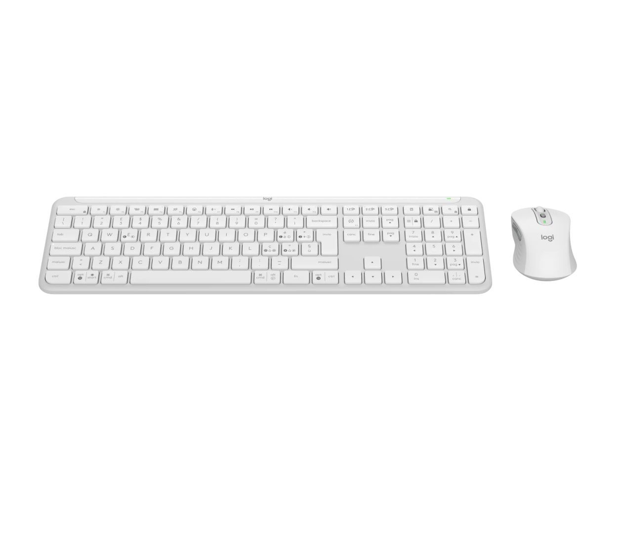 Logitech MK950 Signature Slim Wireless Bluetooth Keyboard Combo Off White US Logitech MK950 Signature Slim Wireless Bluetooth Keyboard Combo Off White US