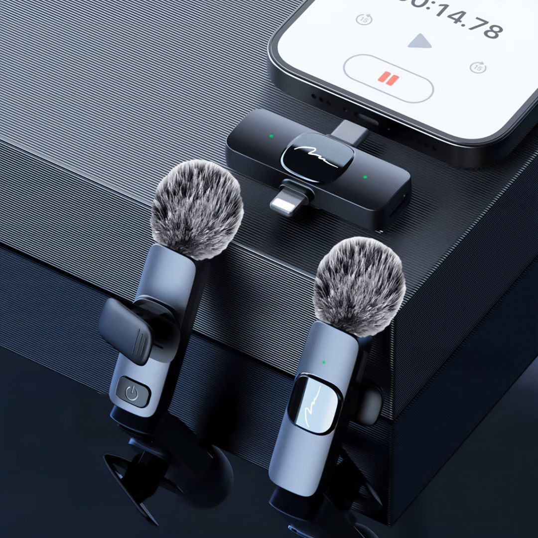 Media-Tech Micro-Mic Duo MT416 csíptetős mikrofonkészlet