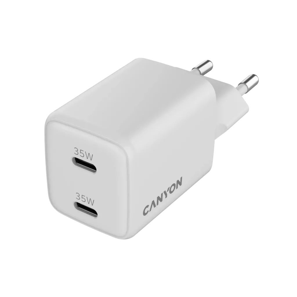 Canyon CU35CC Wall Charger White Canyon CU35CC Wall Charger White