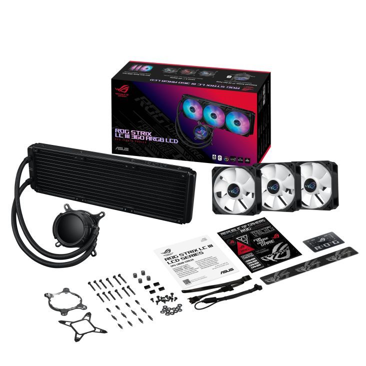 Asus ROG Strix LC III 360 ARGB LCD Asus ROG Strix LC III 360 ARGB LCD