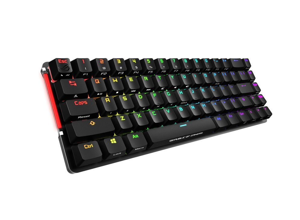 Asus ROG Falchion RGB Cherry MX Red mechanical gamer keyboard Black HU Asus ROG Falchion RGB Cherry MX Red mechanical gamer keyboard Black HU