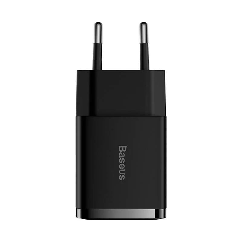 Baseus 2xUSB-A 10,5W Quick Charger Black Baseus 2xUSB-A 10,5W Quick Charger Black