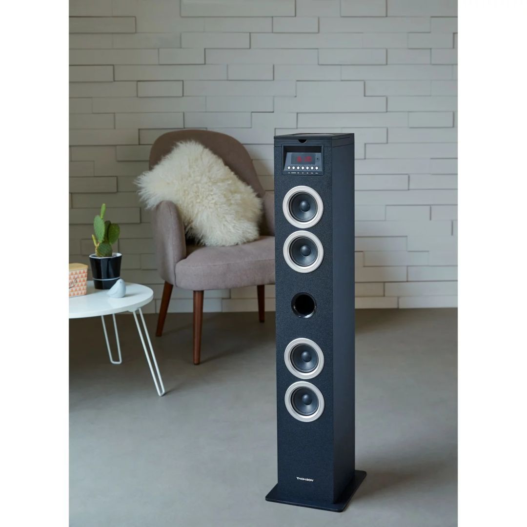 Thomson DS120CD Multimédia Torony CD lejátszóval Black Thomson DS120CD Multimédia Torony CD lejátszóval Black