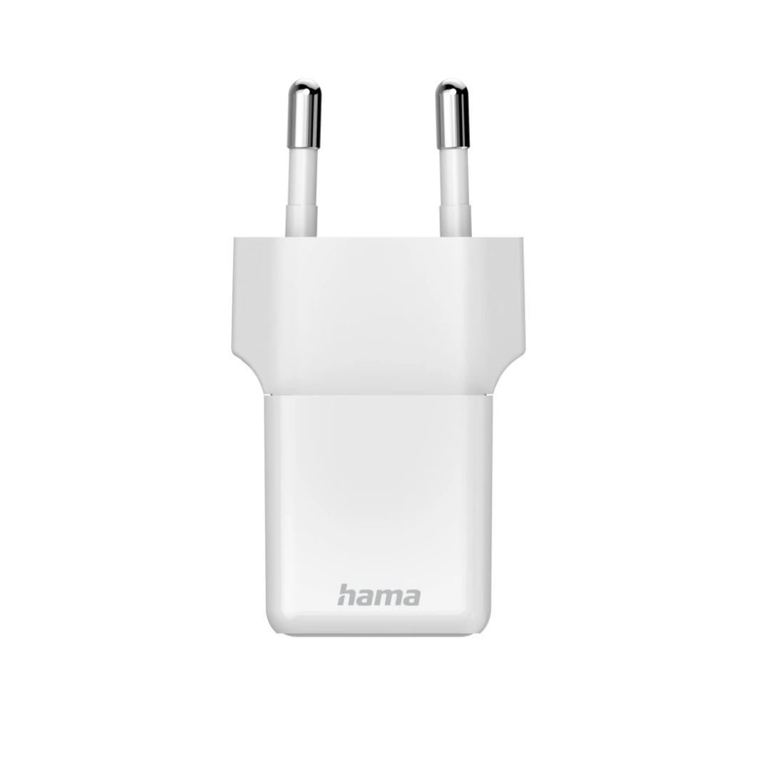 Hama Fast Charger GaN USB-C Super-Mini Charger PD 25W White Hama Fast Charger GaN USB-C Super-Mini Charger PD 25W White