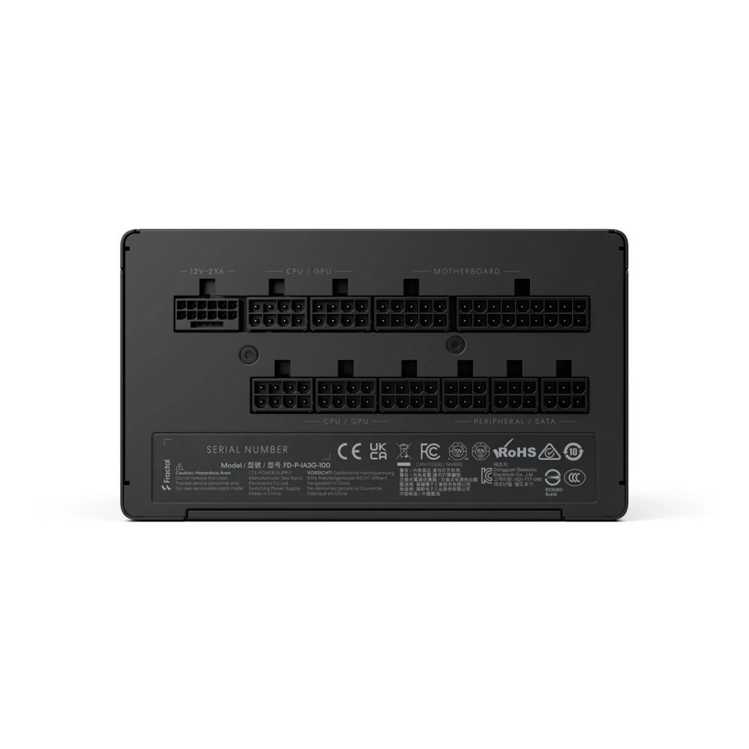 Fractal Design 1000W 80+ Gold Ion 3 Black Fractal Design 1000W 80+ Gold Ion 3 Black