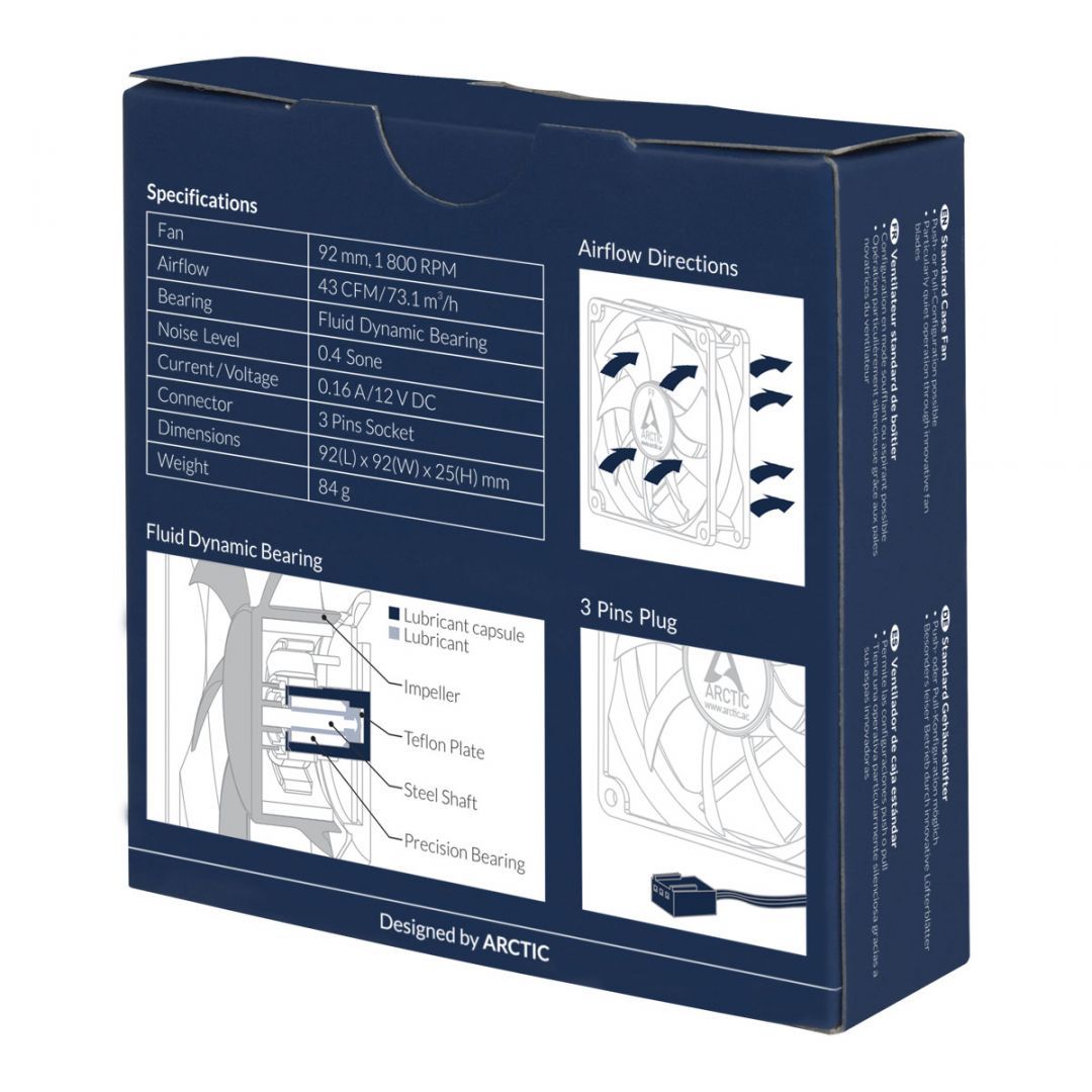 Arctic F9 rendszerhűtő Arctic F9 rendszerhűtő