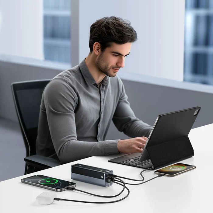 Baseus EnerGeek GP12 20800mAh PowerBank Grey Baseus EnerGeek GP12 20800mAh PowerBank Grey