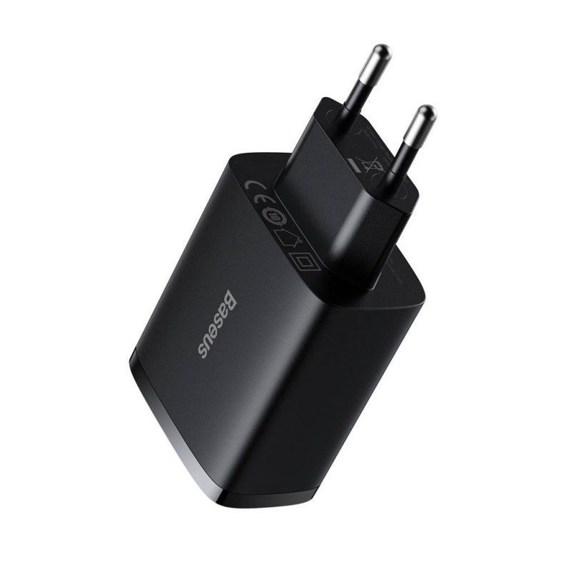 Baseus Compact Charger Black Baseus Compact Charger Black