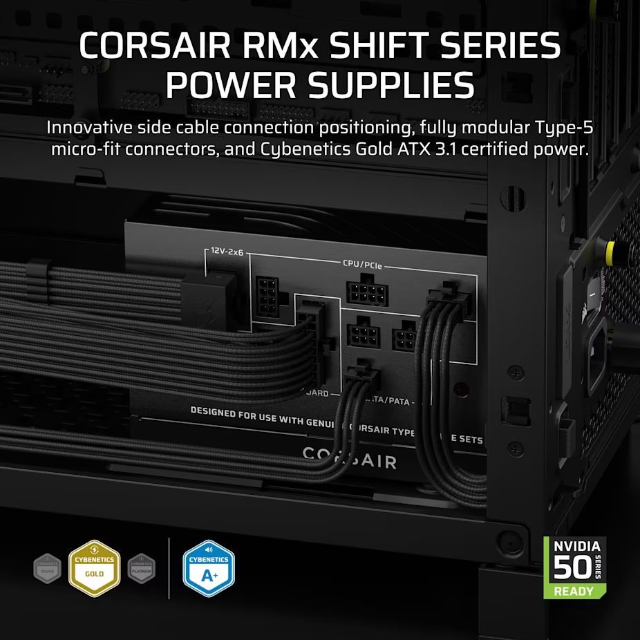 Corsair 750W 80+ Gold RM750x Shift Corsair 750W 80+ Gold RM750x Shift