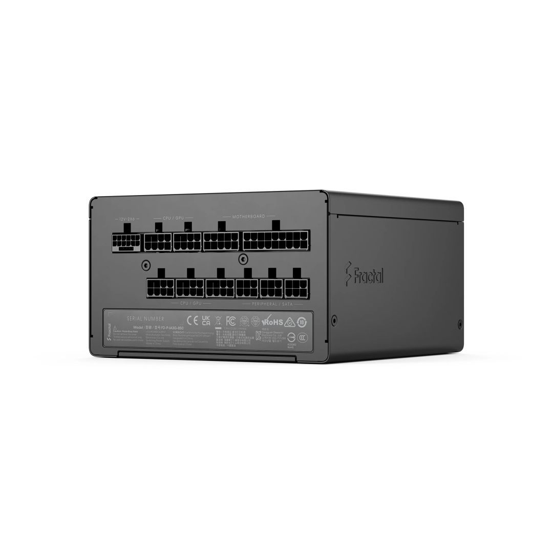 Fractal Design 850W 80+ Gold Ion 3 Black Fractal Design 850W 80+ Gold Ion 3 Black