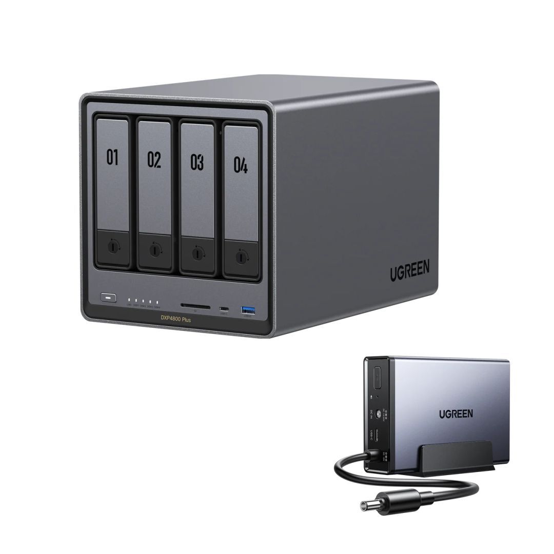 UGREEN NAS DXP4800 Plus (8GB) (4xHDD)