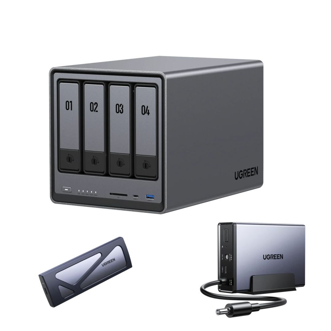 UGREEN NAS DXP4800 Plus (8GB) (4xHDD)