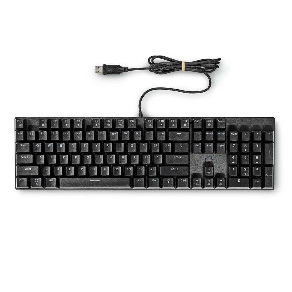 Nedis GKBDM110BKUS Wired Gaming Keyboard Black US