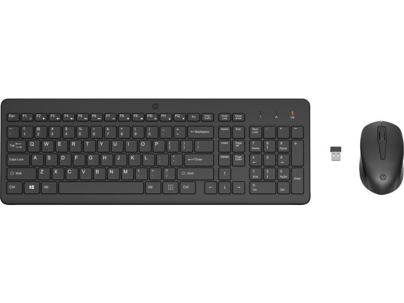 HP 330 Wireless Keyboard and Mouse Combo Black HU