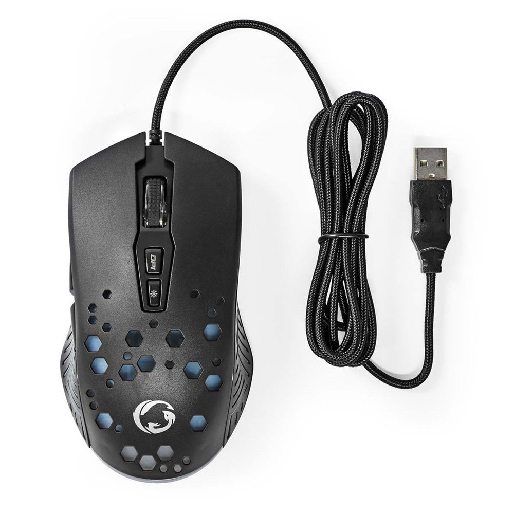 Nedis GMWD410BK Gaming Mouse Black