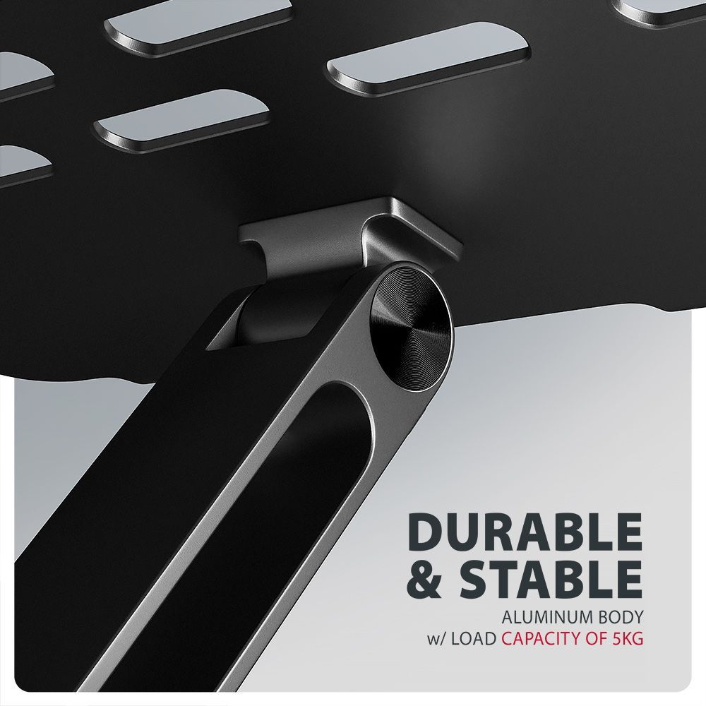 AXAGON STND-LQB stand for notebooks and tablets Black