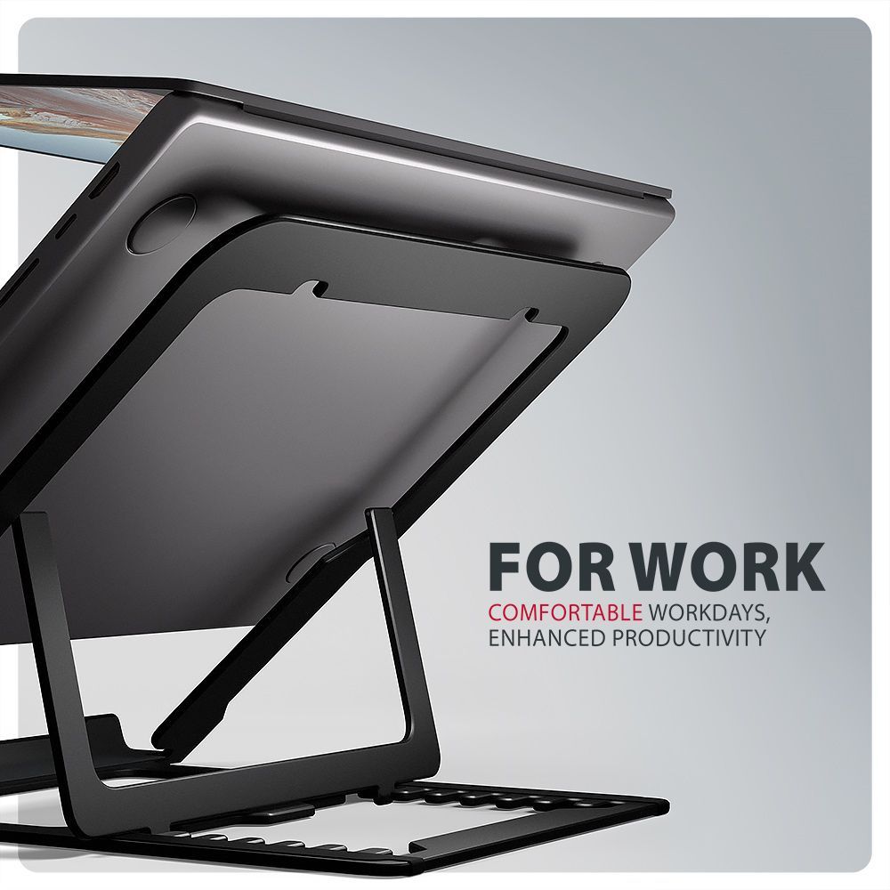 AXAGON STND-LAB stand for laptops and tablets Black