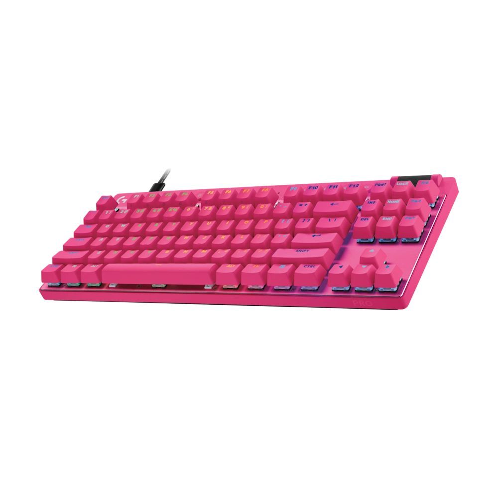 Logitech G Pro X TKL Rapid Gaming Keyboard Pink US Logitech G Pro X TKL Rapid Gaming Keyboard Pink US