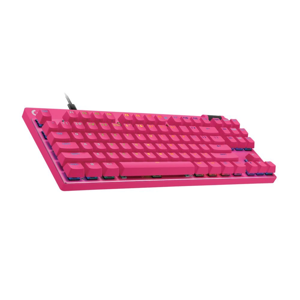 Logitech G Pro X TKL Rapid Gaming Keyboard Pink US Logitech G Pro X TKL Rapid Gaming Keyboard Pink US